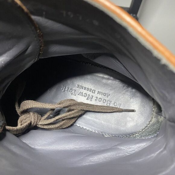 To Boot New York Mens Dark Brown Bruckner Wingtip Boots Size 9.5 79728 - Picture 7 of 11